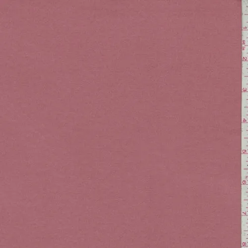 Brick Pink Double Brushed Jersey Knit Fabric