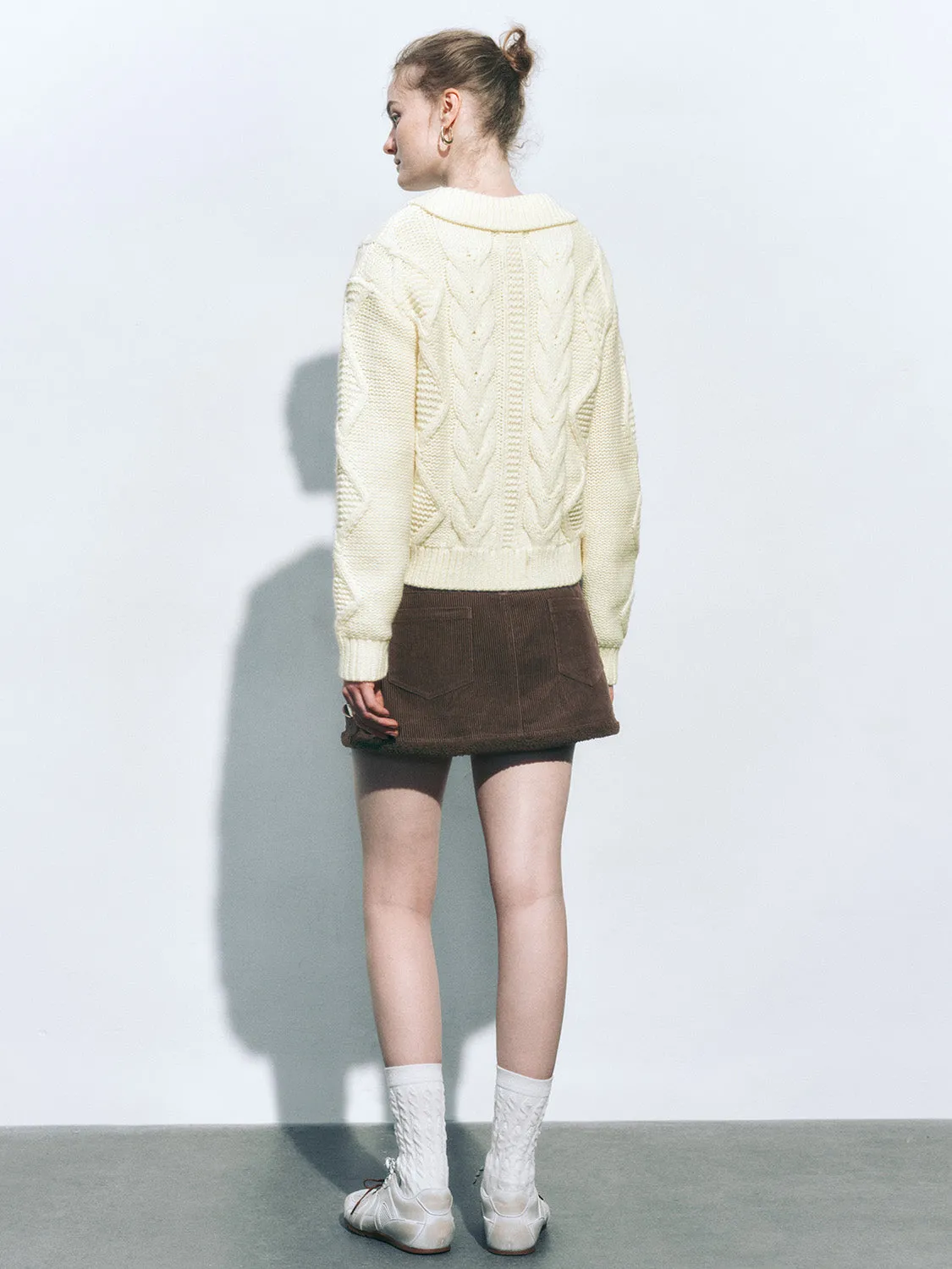 Cable Knitted Cardigans