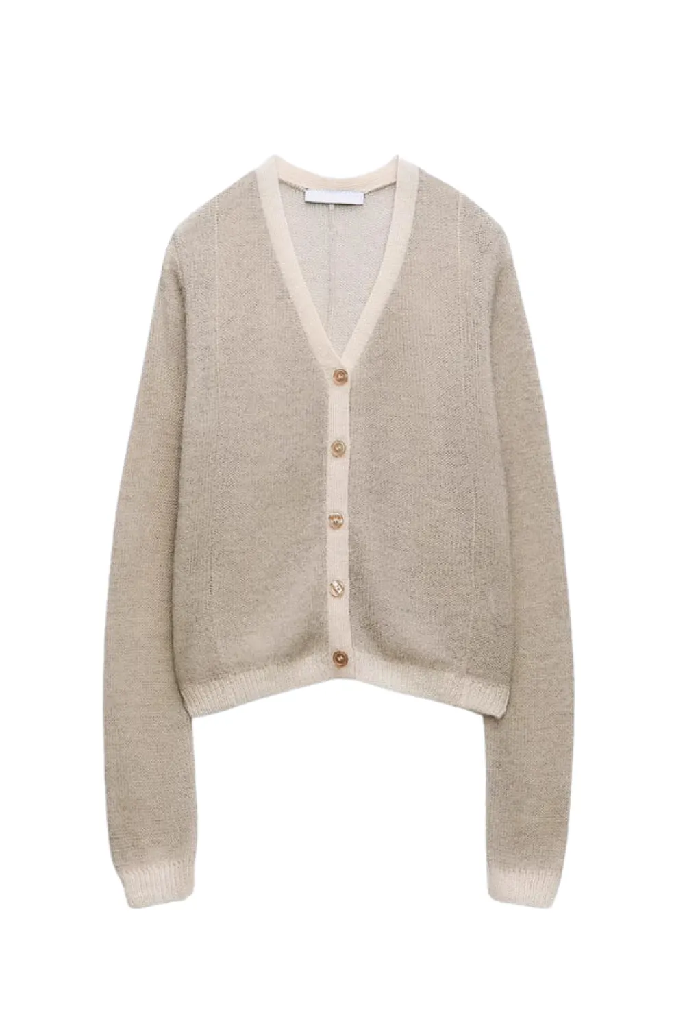 'Charlotte' V-Neck Knitted Button-Up Cardigan