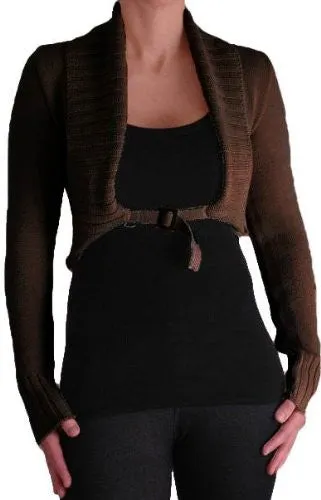 Chiara Scoop Neck Buckle Knitted Cardigan