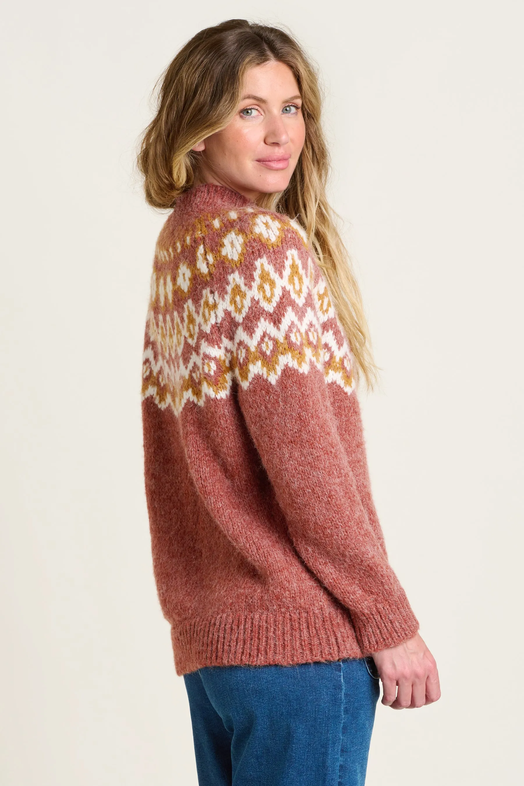 Chunky Knitted Fairisle Jumper