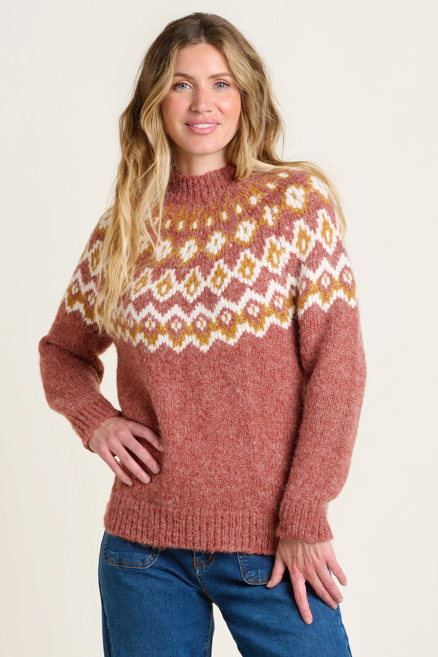 Chunky Knitted Fairisle Jumper