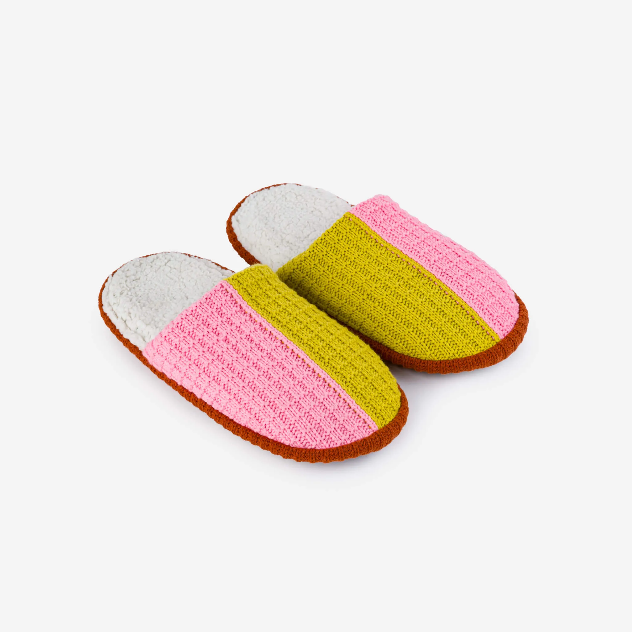 Colorblock Slide Slippers