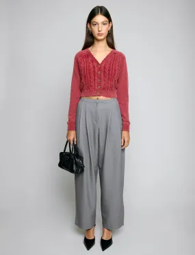 Diane Grey Trousers