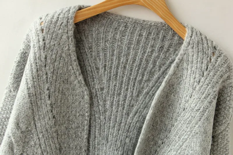 Female Knitted Casual Warm Cardigan