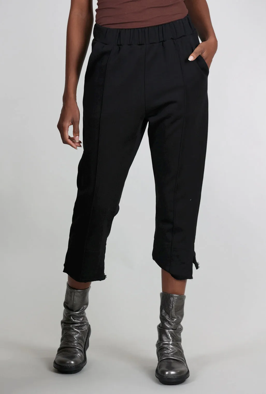 Franck Jersey Pant, Black