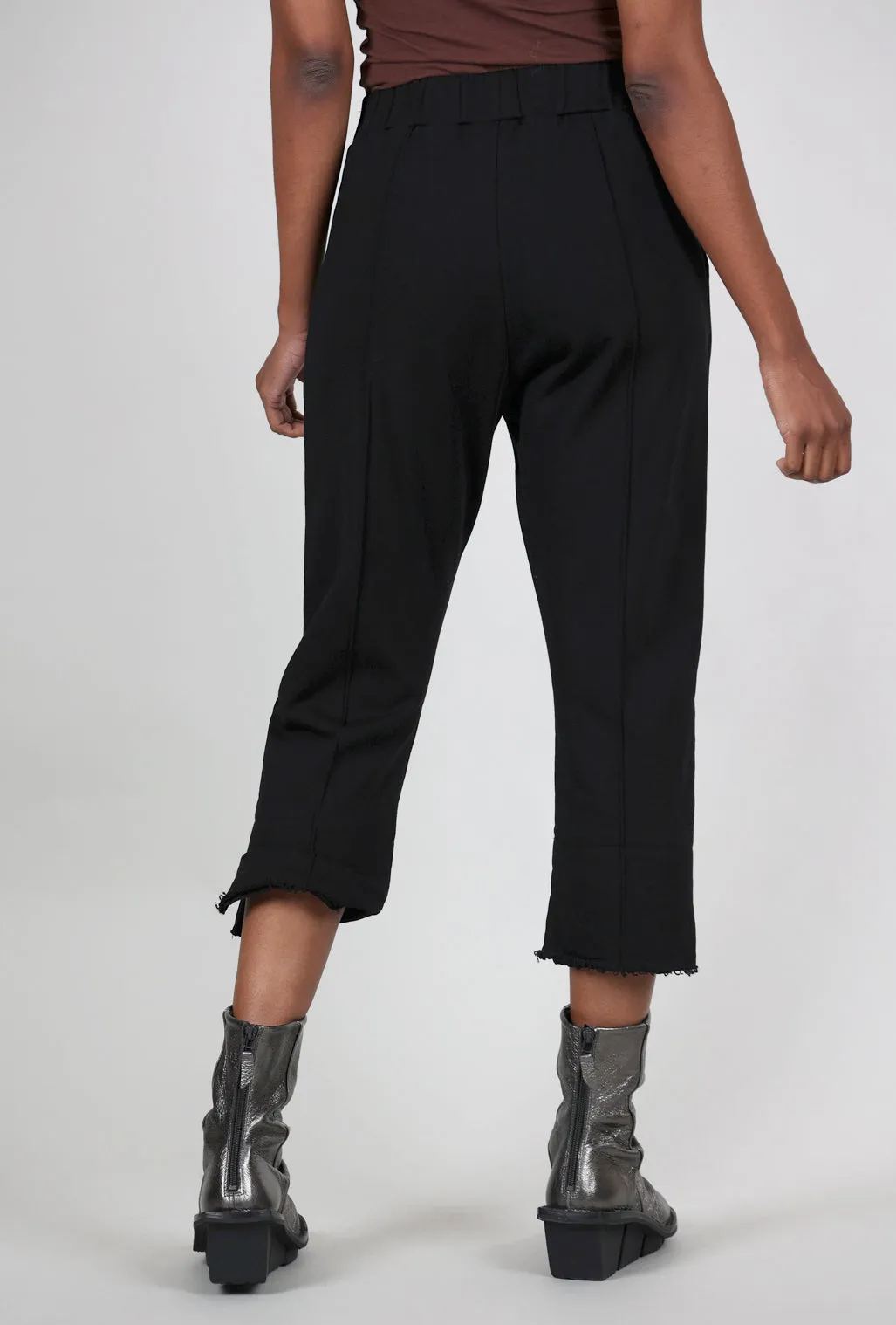 Franck Jersey Pant, Black