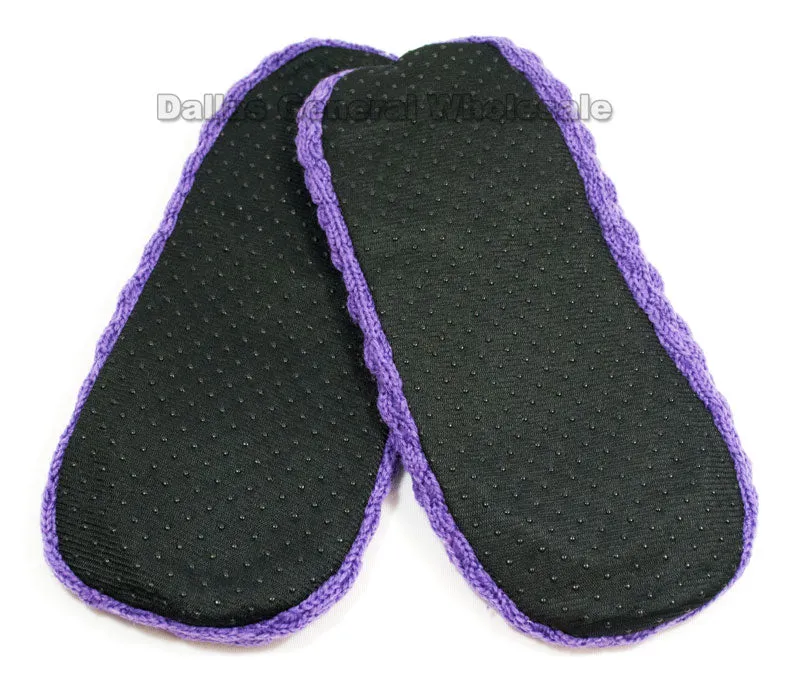 Girls Fur Insulated Sock Slippers Wholesale