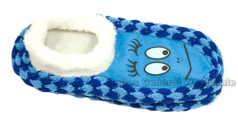 Girls Fur Insulated Sock Slippers Wholesale