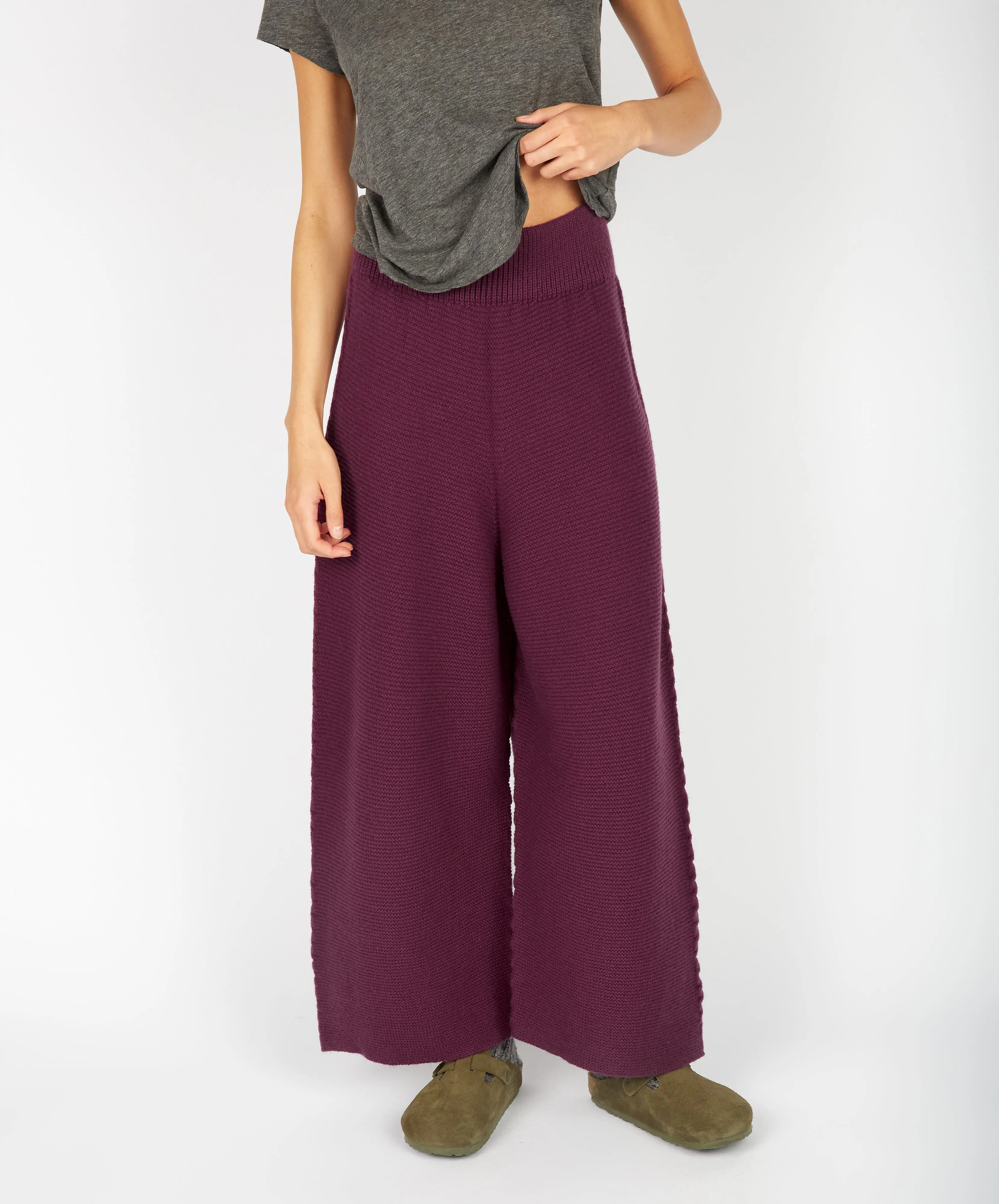 Kestrel Cropped Trousers Currant