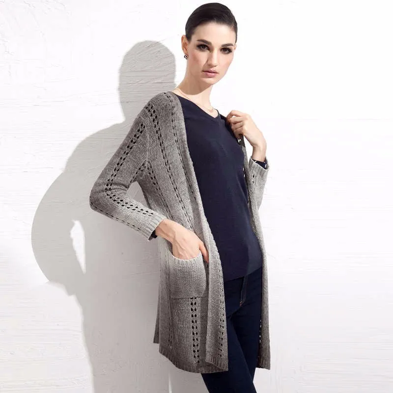 Knitted Woolen Cardigan