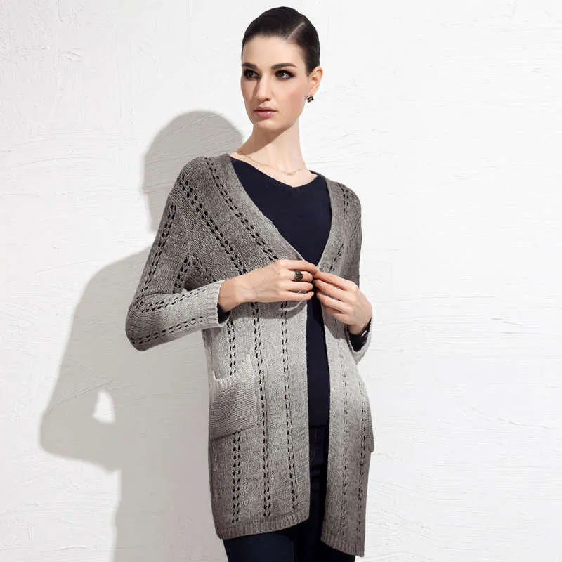 Knitted Woolen Cardigan