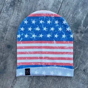 Limited-Edition Stars & Stripes Single Layer Beanie