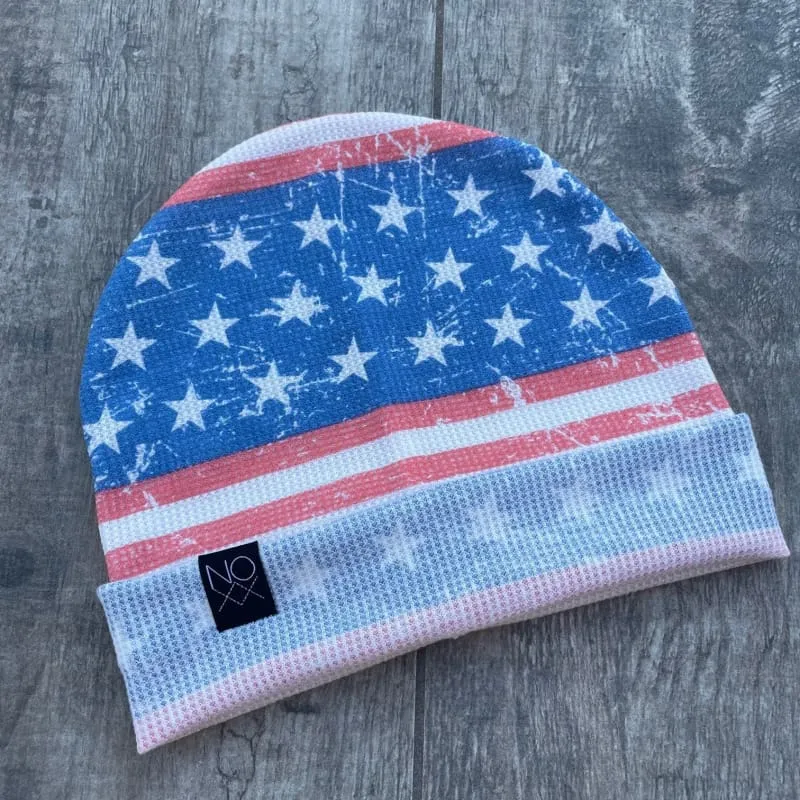 Limited-Edition Stars & Stripes Single Layer Beanie