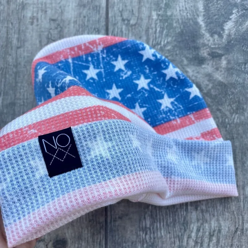 Limited-Edition Stars & Stripes Single Layer Beanie