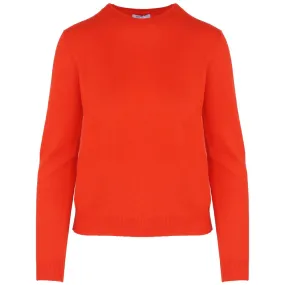 Malo Orange Cashmere Women Sweater