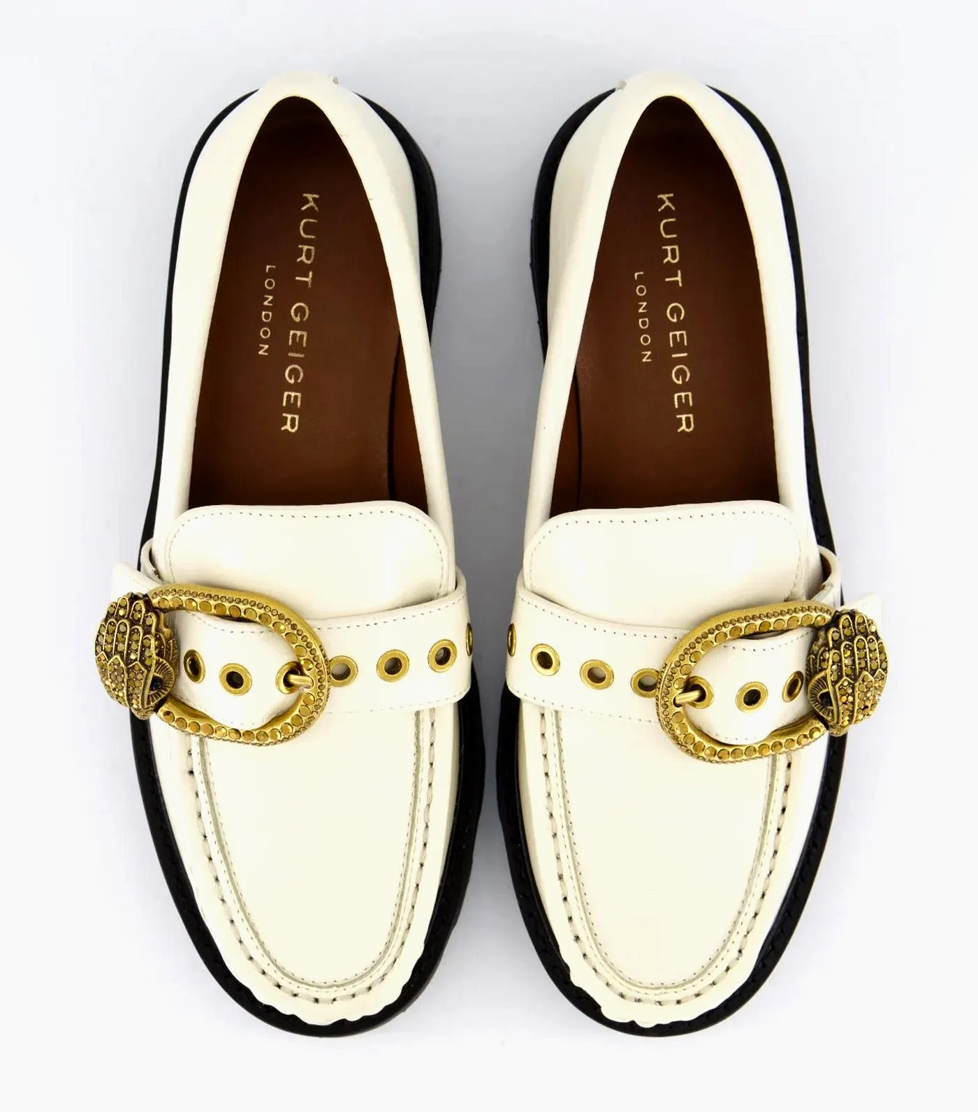 Mayfair Chunky Loafer White