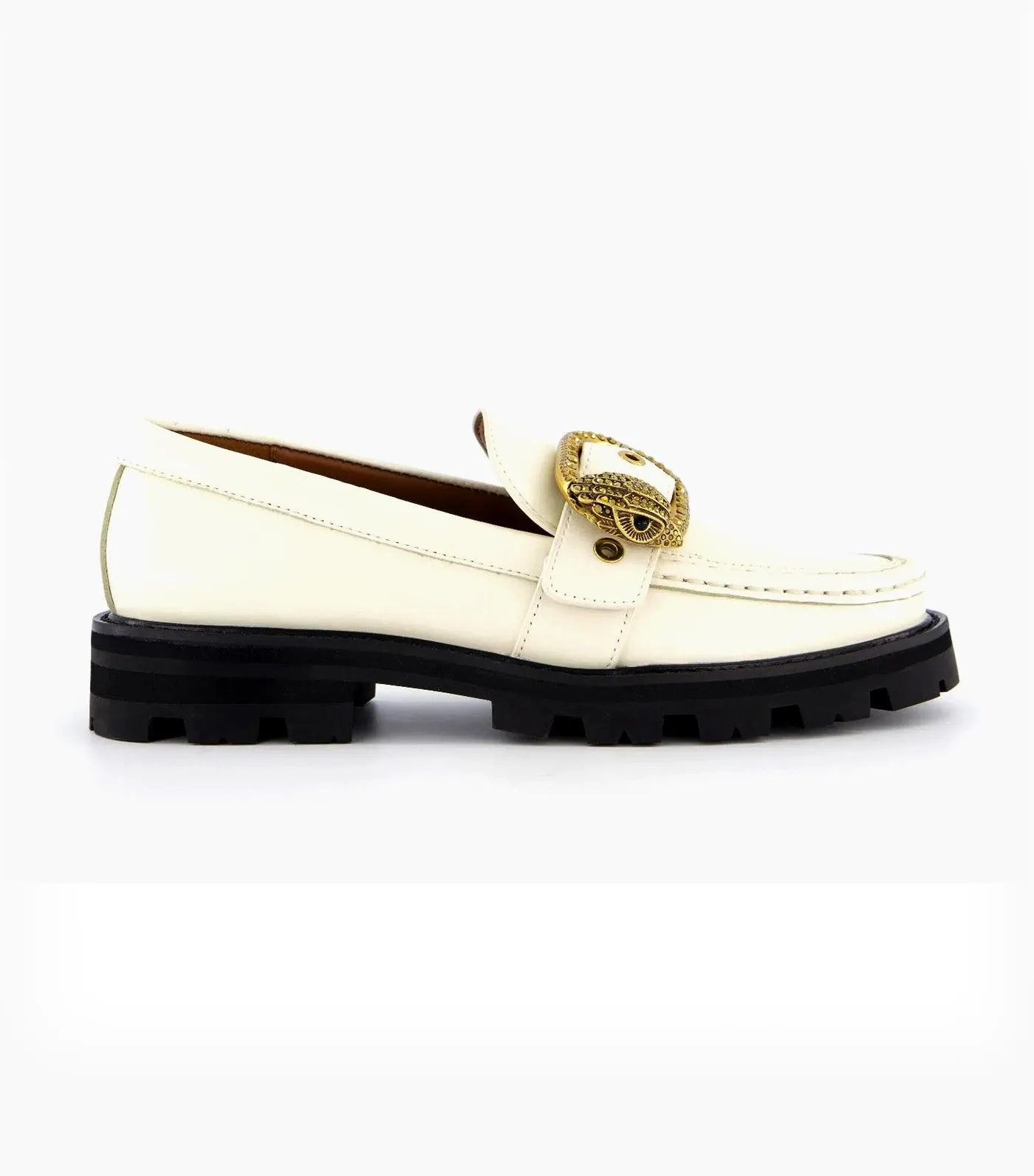 Mayfair Chunky Loafer White