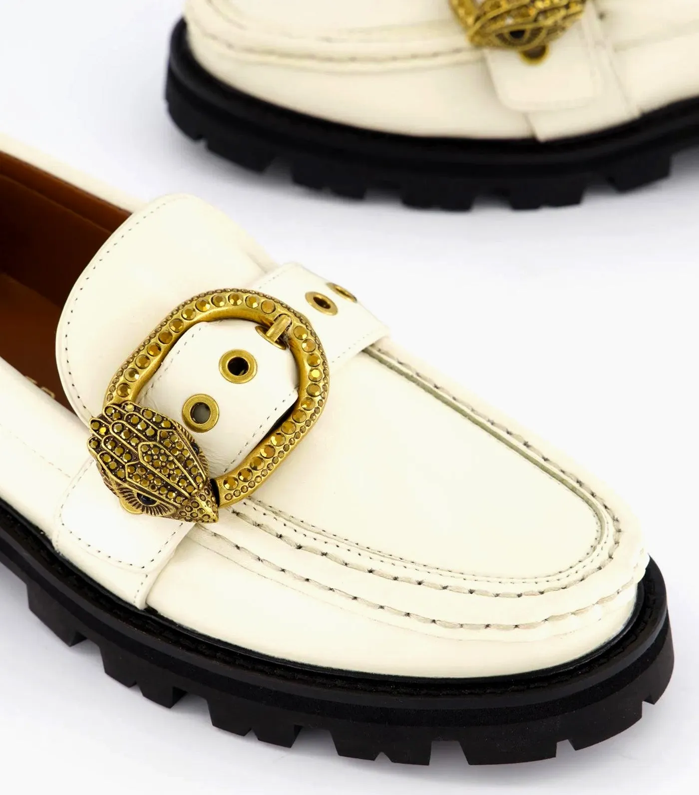 Mayfair Chunky Loafer White