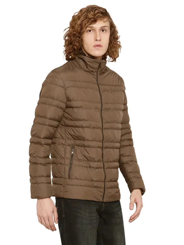 Mettle Men Solid Puffer Jacket