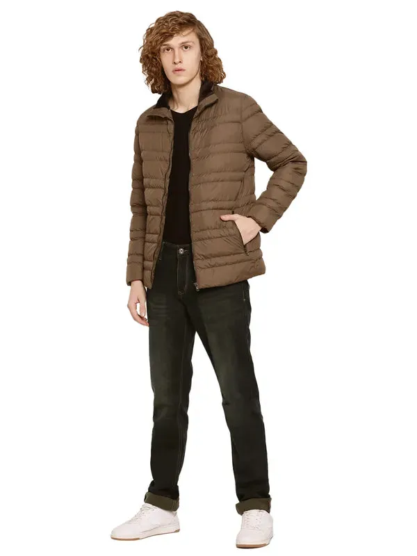 Mettle Men Solid Puffer Jacket