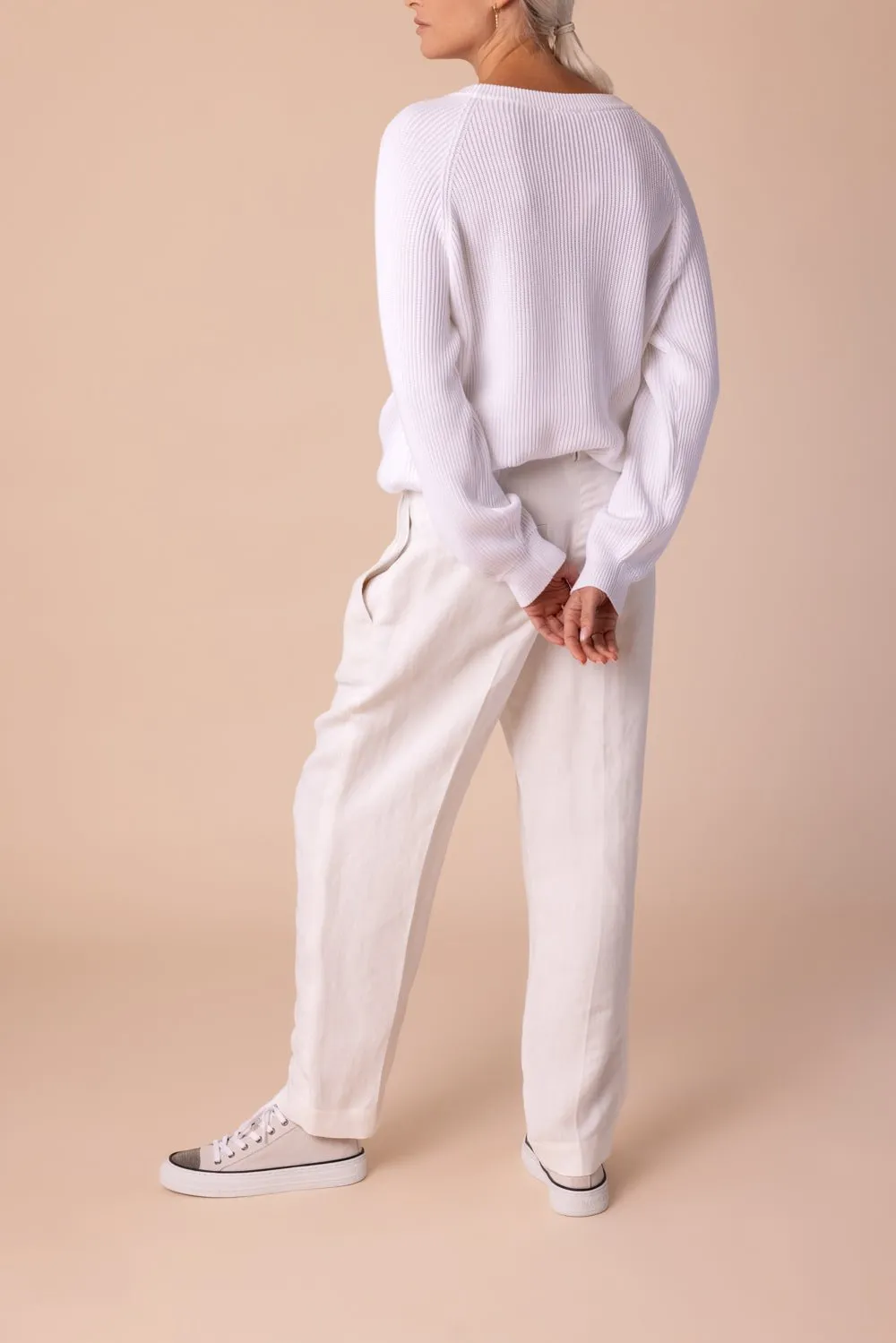 Monili Trim Slouchy Trousers