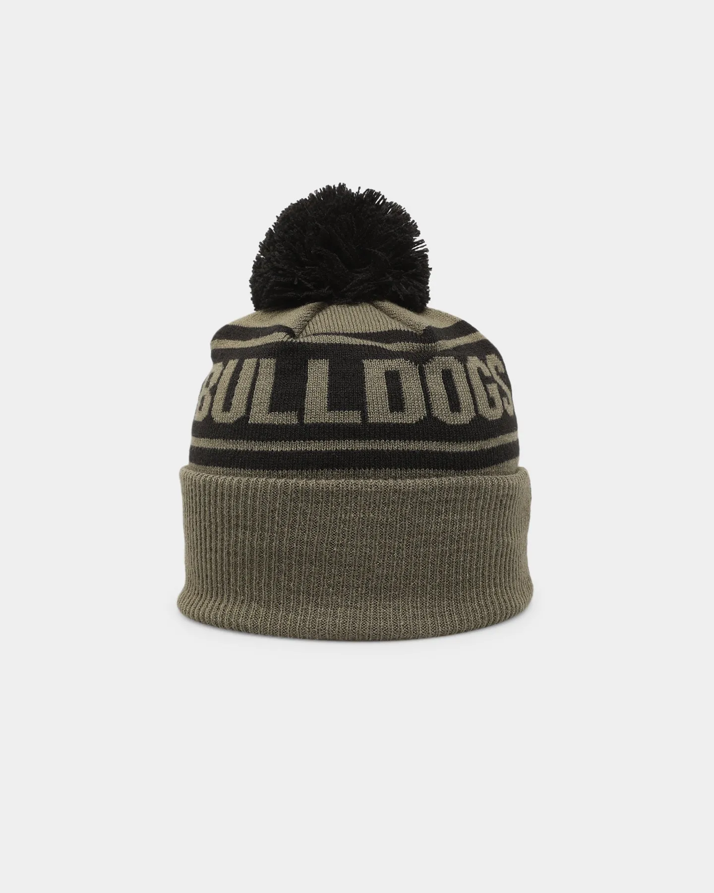 New Era Canterbury-Bankstown Bulldogs NRL '22 Pom Knit Beanie Green