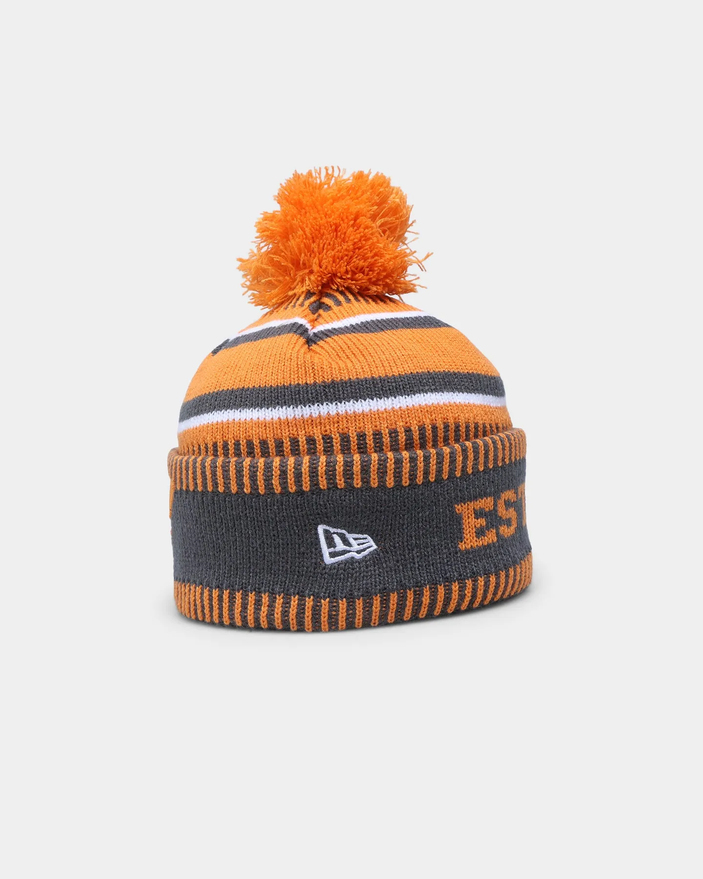 New Era Greater Western Sydney Giants AFL Opening Bounce 2022 Pom Wordmark Beanie Orange