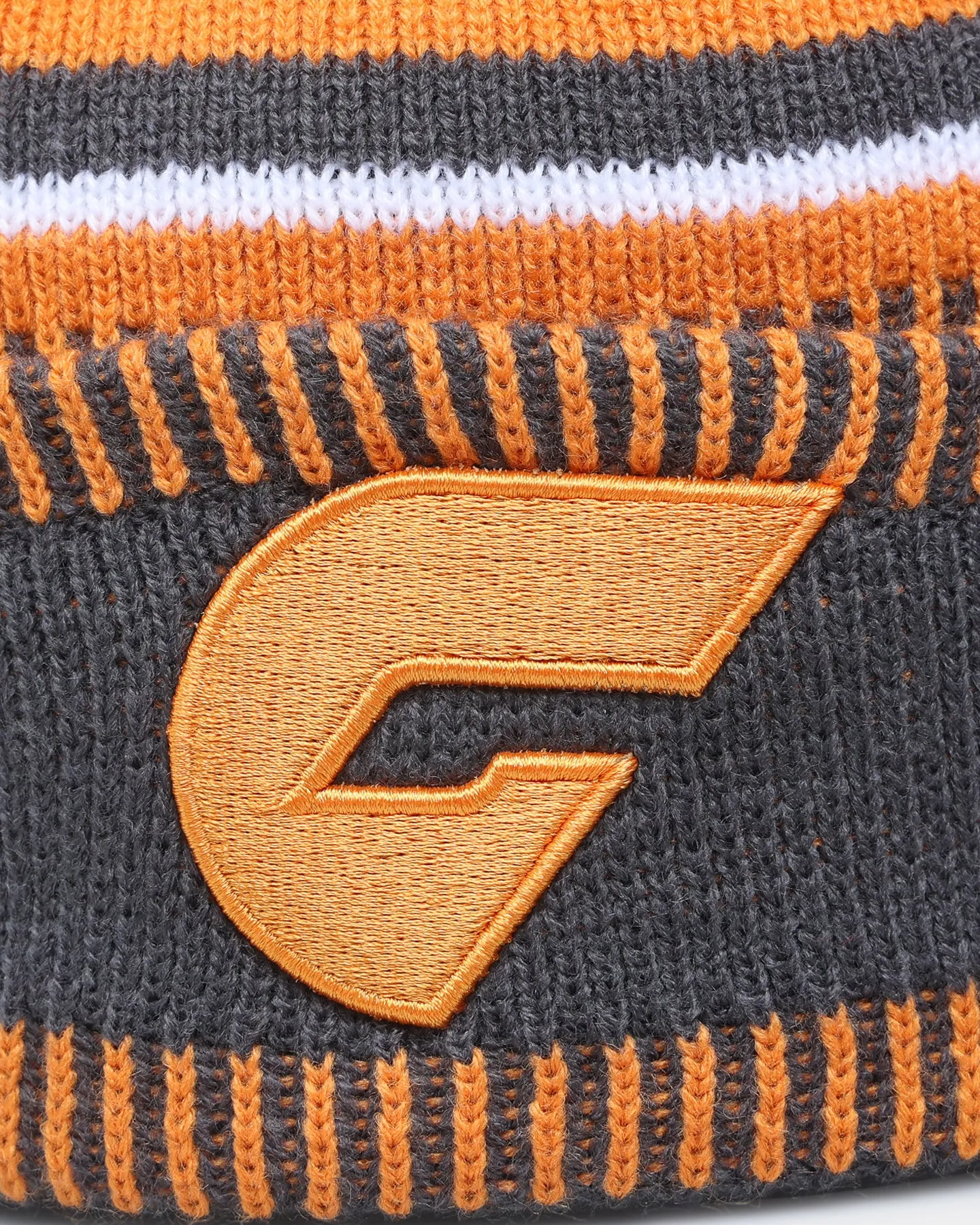 New Era Greater Western Sydney Giants AFL Opening Bounce 2022 Pom Wordmark Beanie Orange