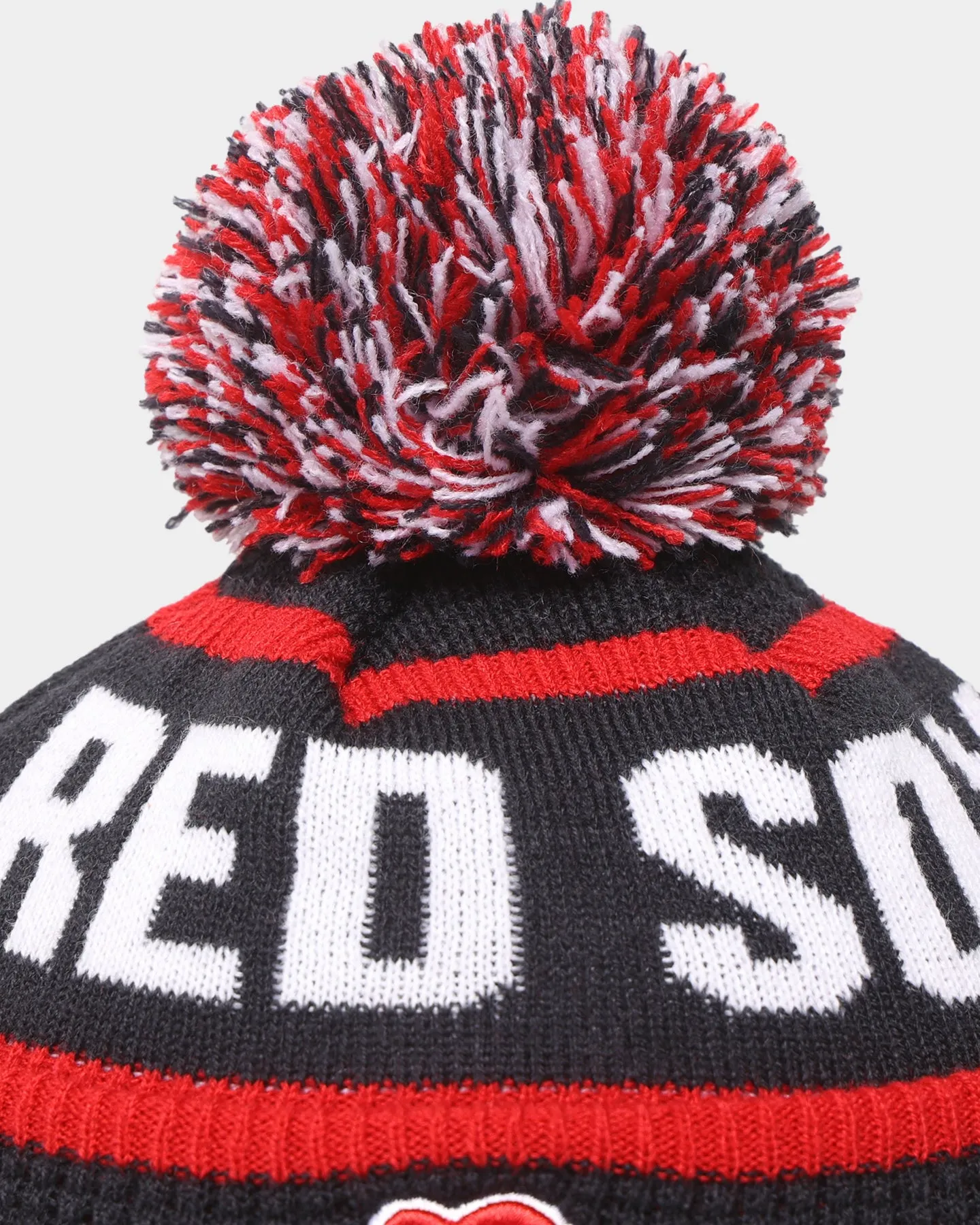 New Era Kids' Boston Red Sox Q222 Waffle Knit Beanie Original Team Colours