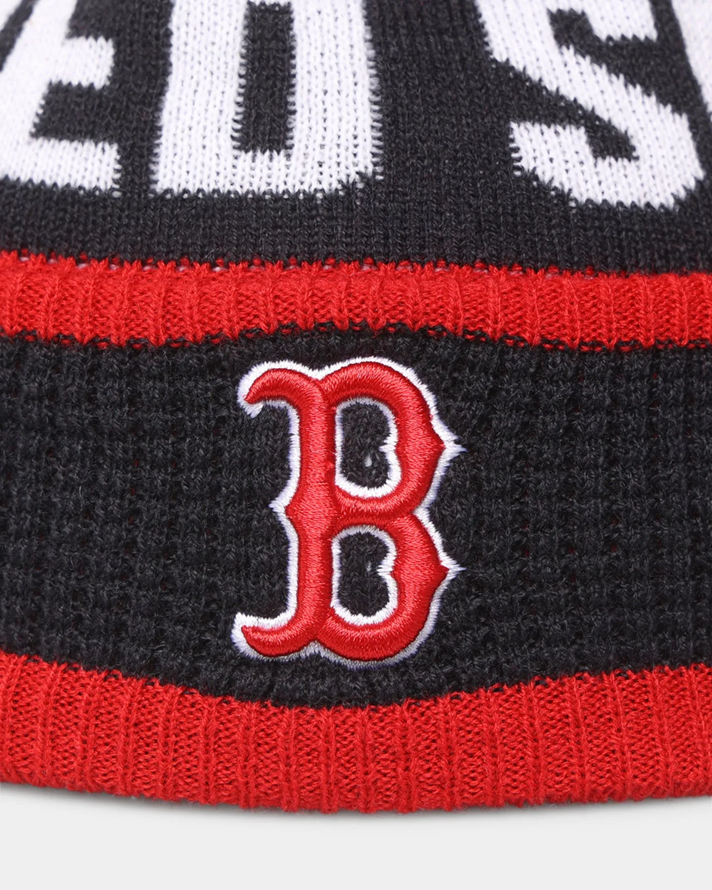 New Era Kids' Boston Red Sox Q222 Waffle Knit Beanie Original Team Colours