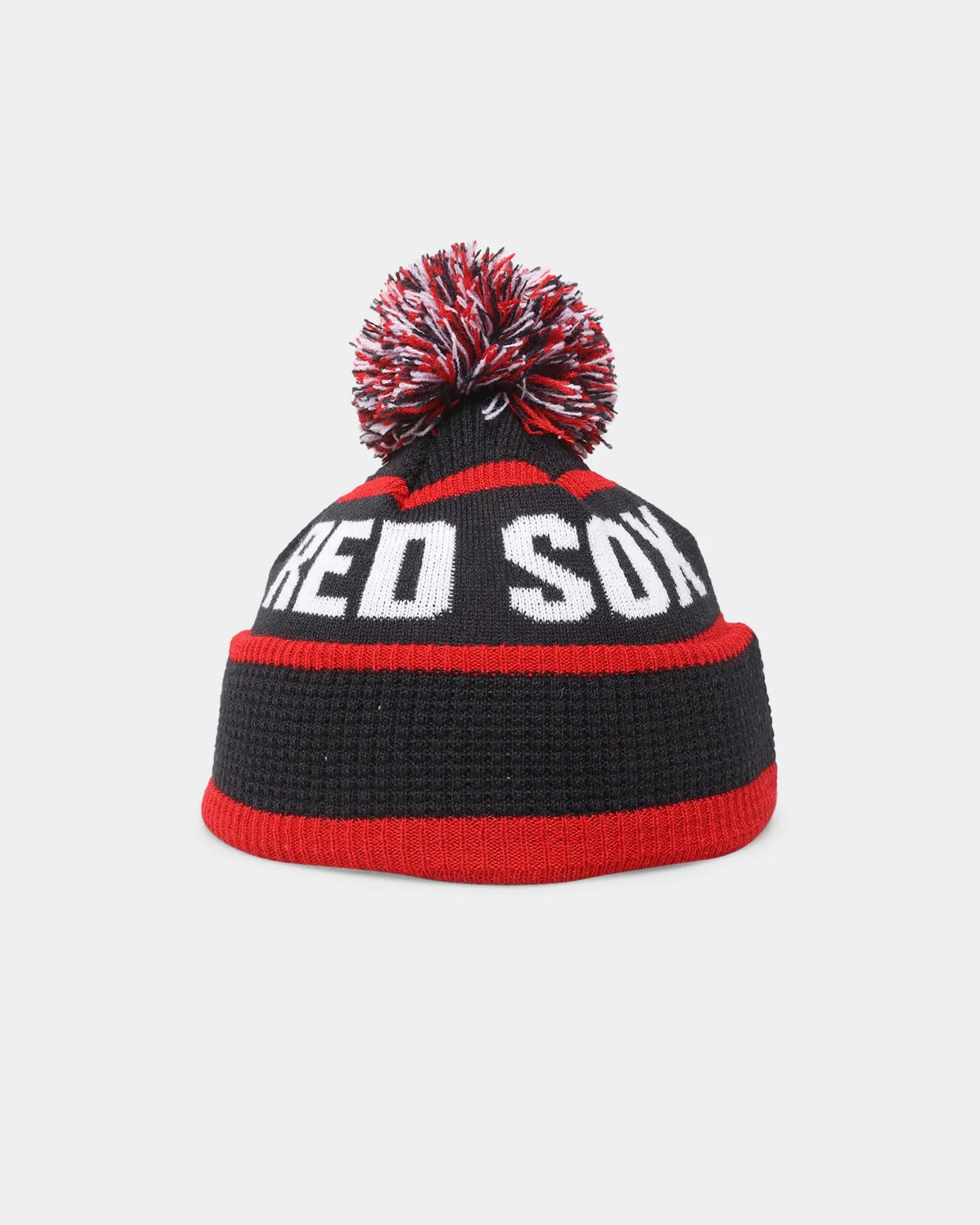 New Era Kids' Boston Red Sox Q222 Waffle Knit Beanie Original Team Colours