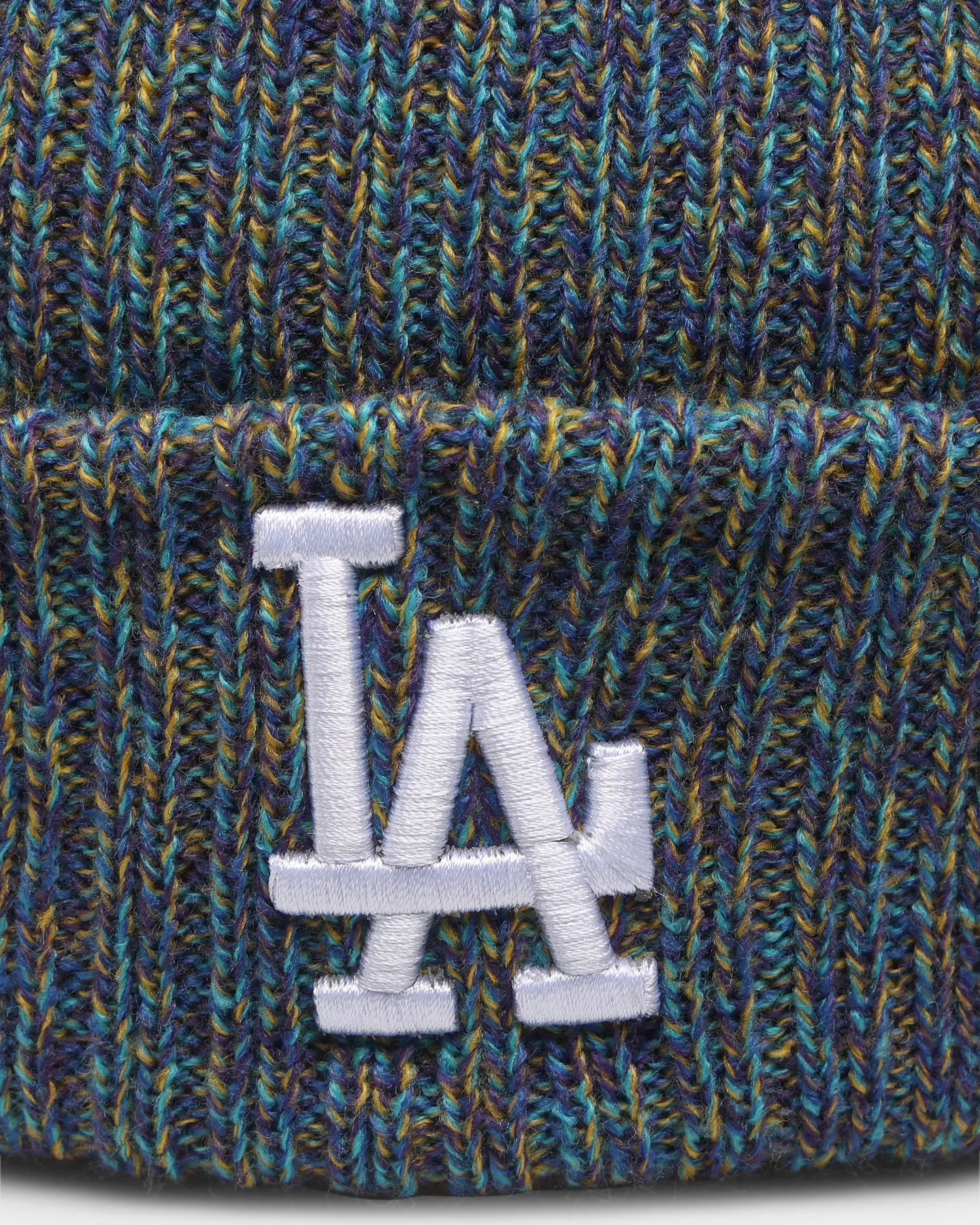 New Era Los Angeles Dodgers 'Thin Knit' Beanie Teal