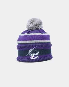 New Era Melbourne Storm NRL Kick Off 2022 Pom Wordmark Beanie Purple