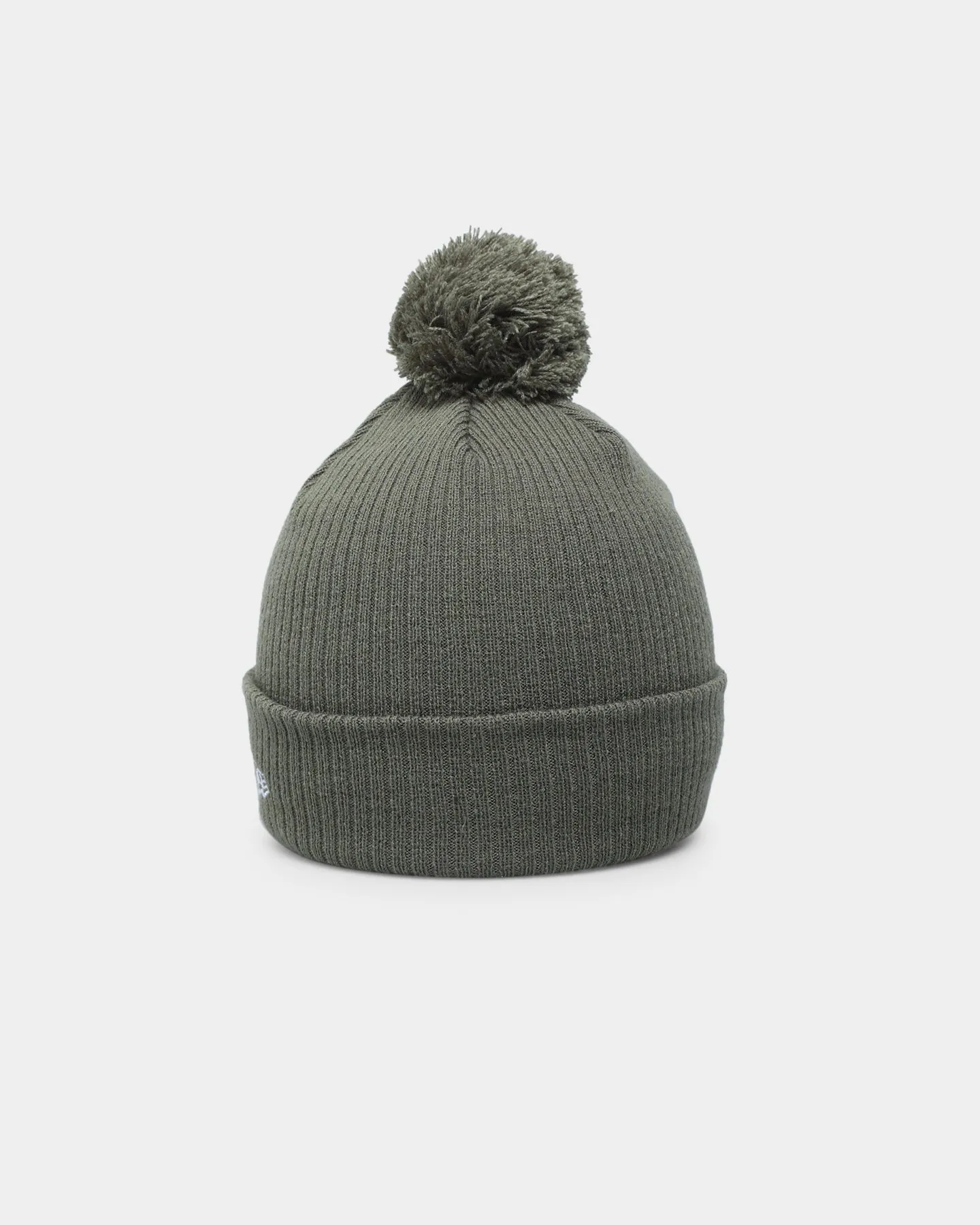 New Era New York Yankees Pom Knit Beanie Olive