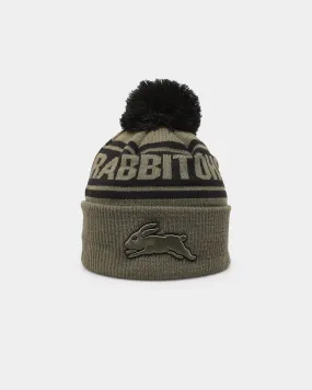 New Era South Sydney Rabbitohs NRL '22 Pom Knit Beanie Green