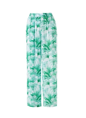 Olivia Palm Trousers