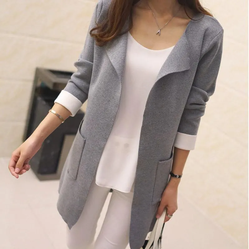 Open Stitch Knitted Cardigan