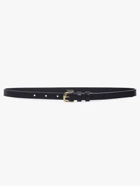 Petit Twist Buckle Belt -- Noir