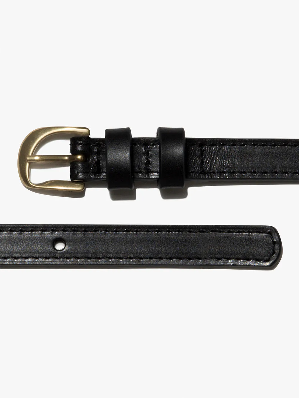 Petit Twist Buckle Belt -- Noir