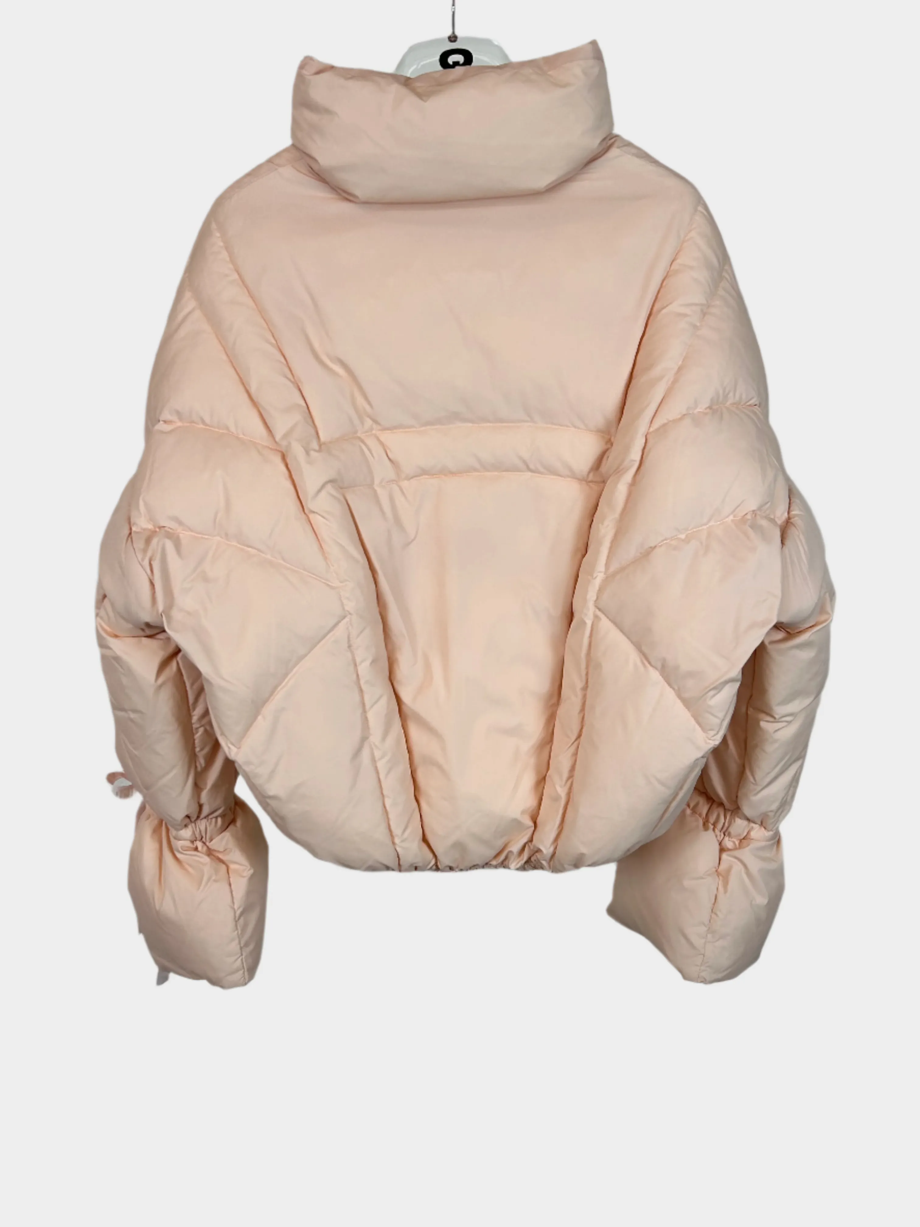 Puffer Jacket With Bow