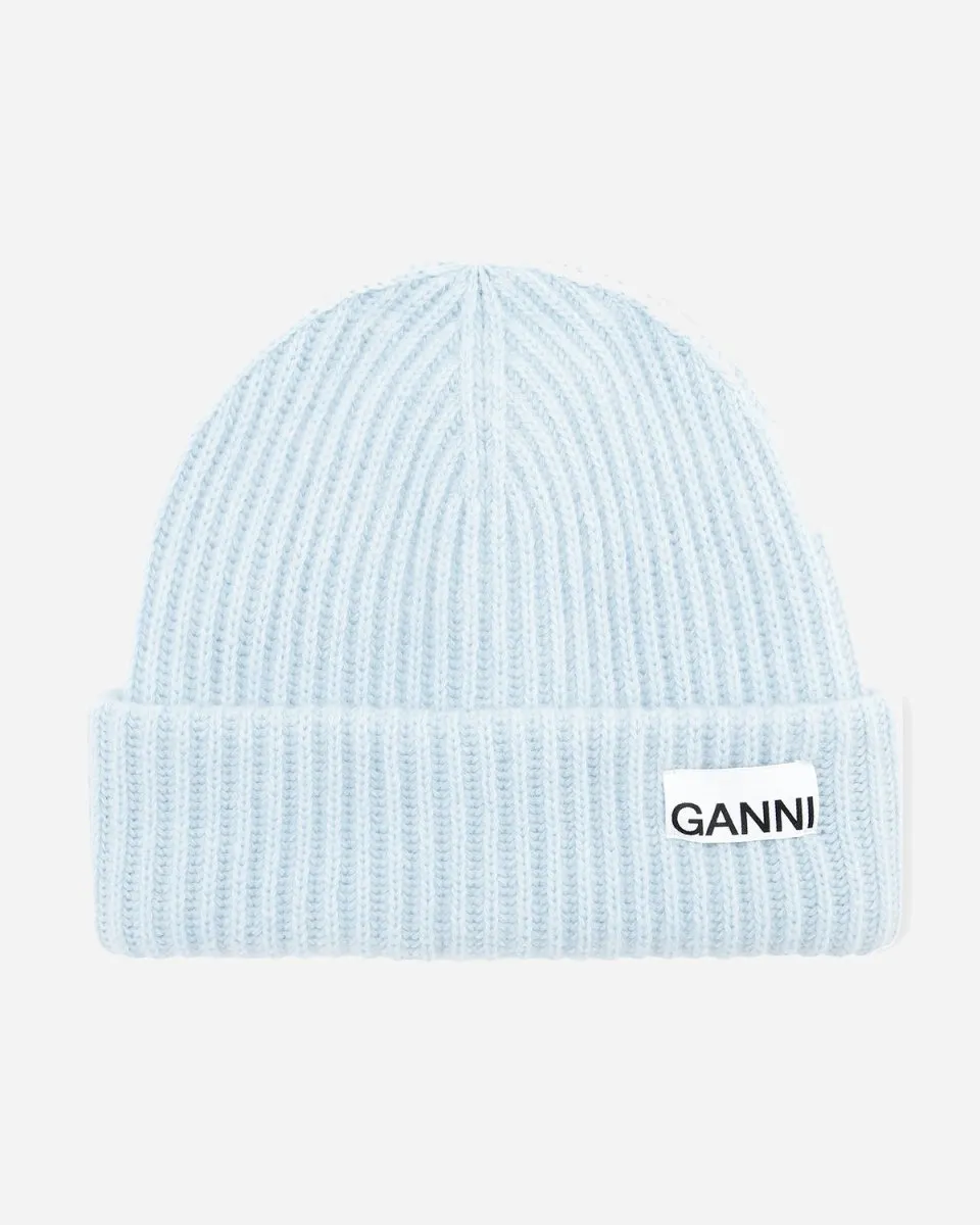 Rib Knit Beanie - Heather