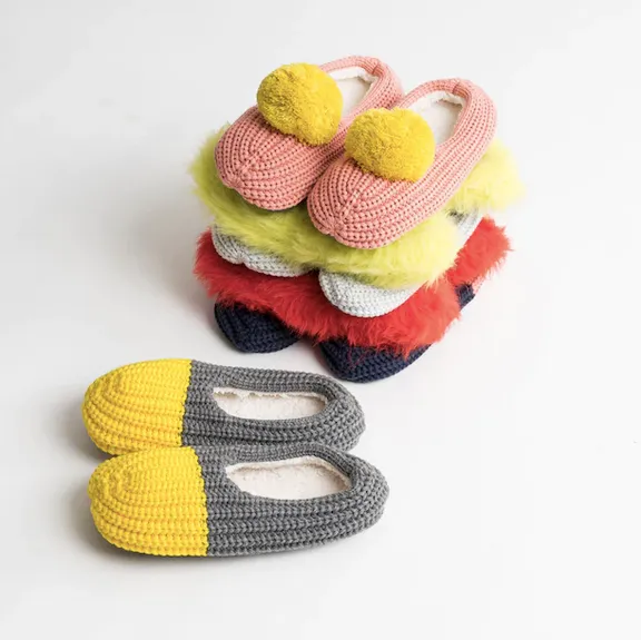 Ribbed Slippers (several colors/styles)