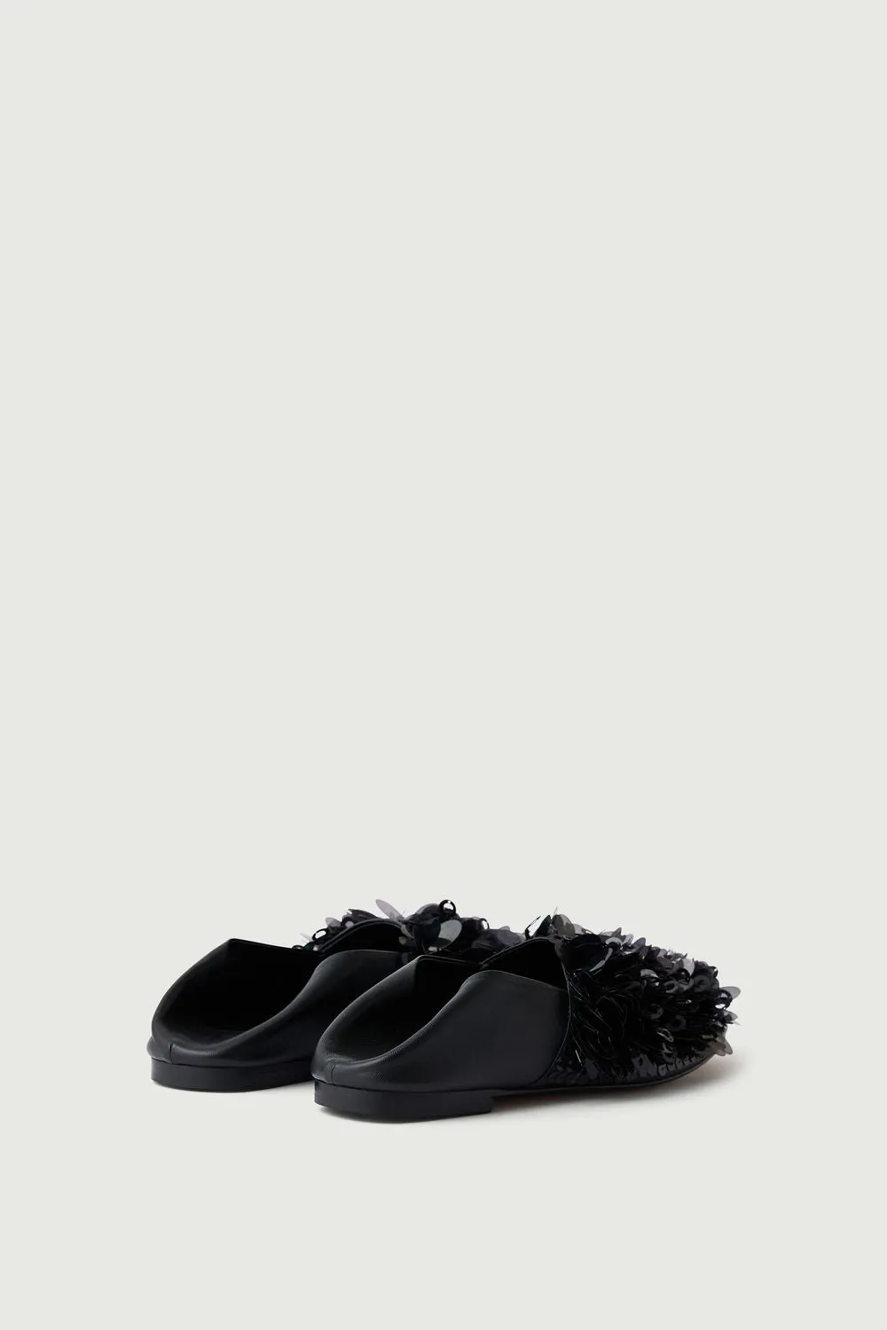 rosy black loafers