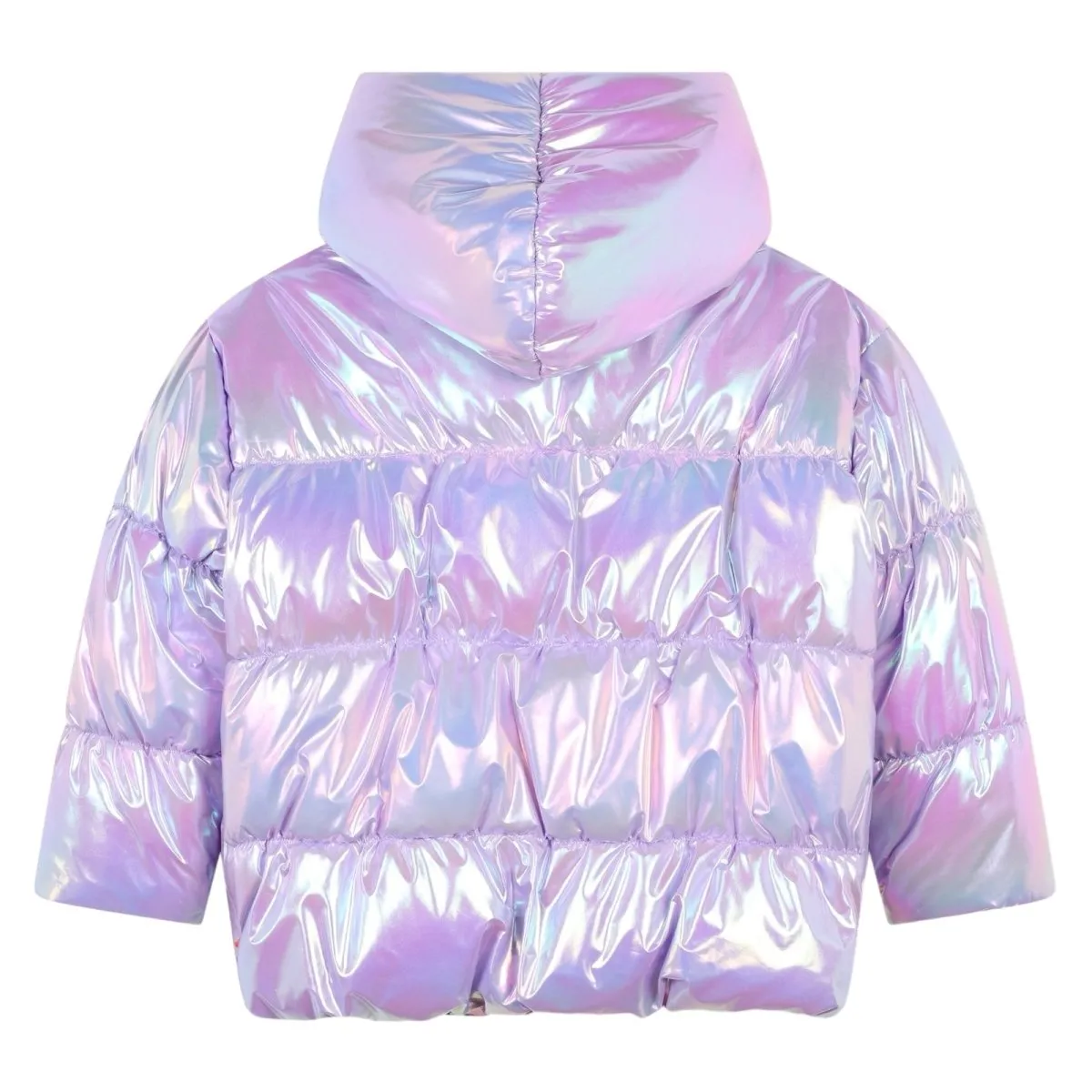 SHINY HEART PUFFER JACKET