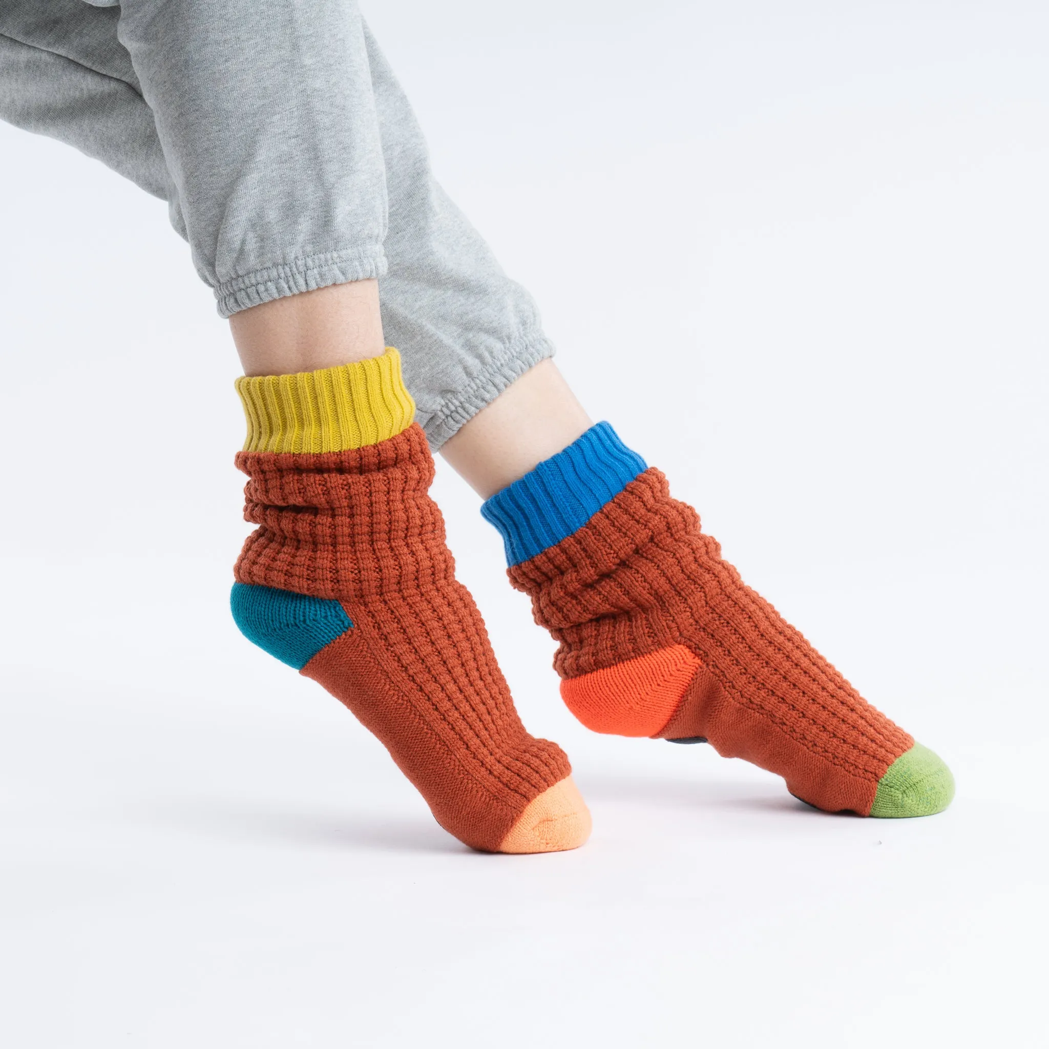 Spot Knit House Socks