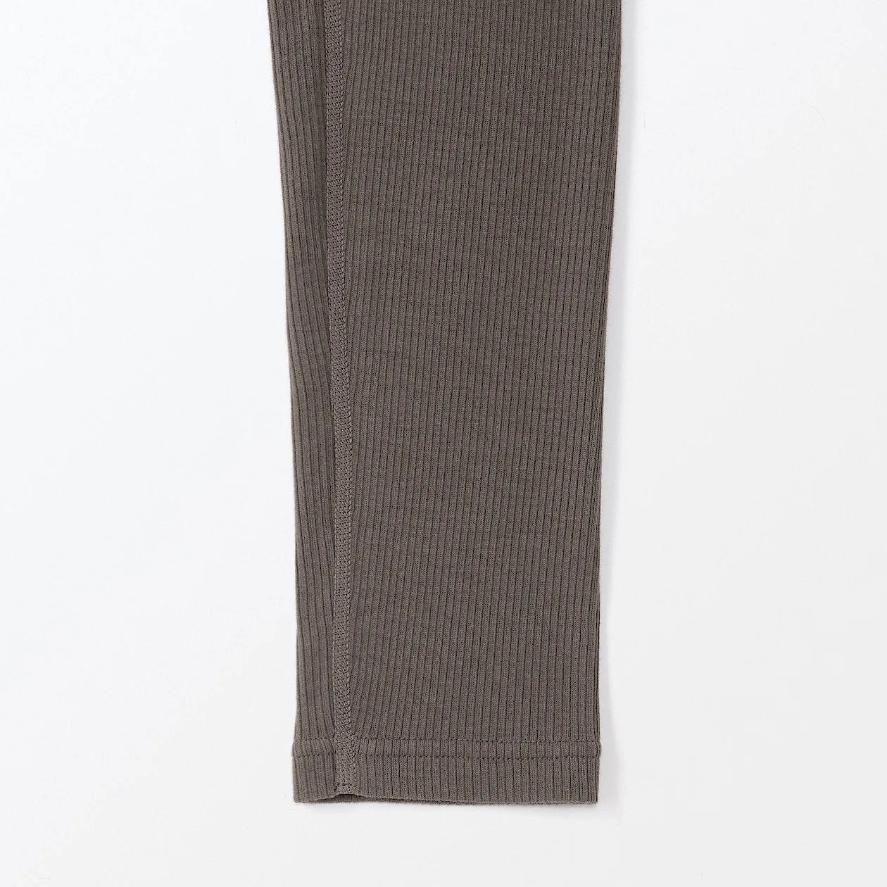 Stretch Ribbed Full Length Leggings