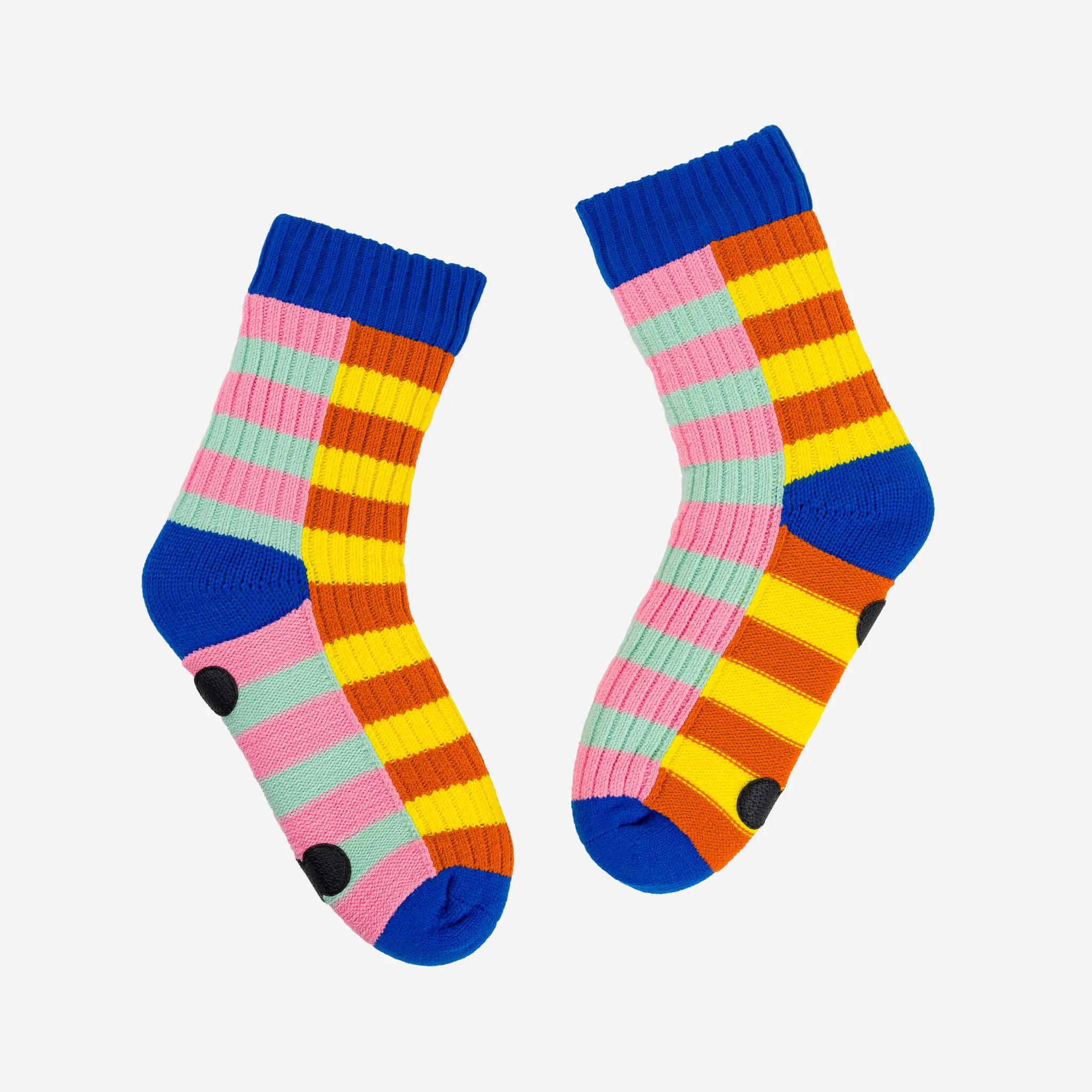 Super Stripe Knit House Socks