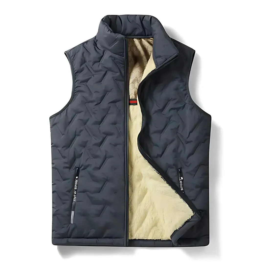 Versatile Cashmere Windproof Sleeveless Vest