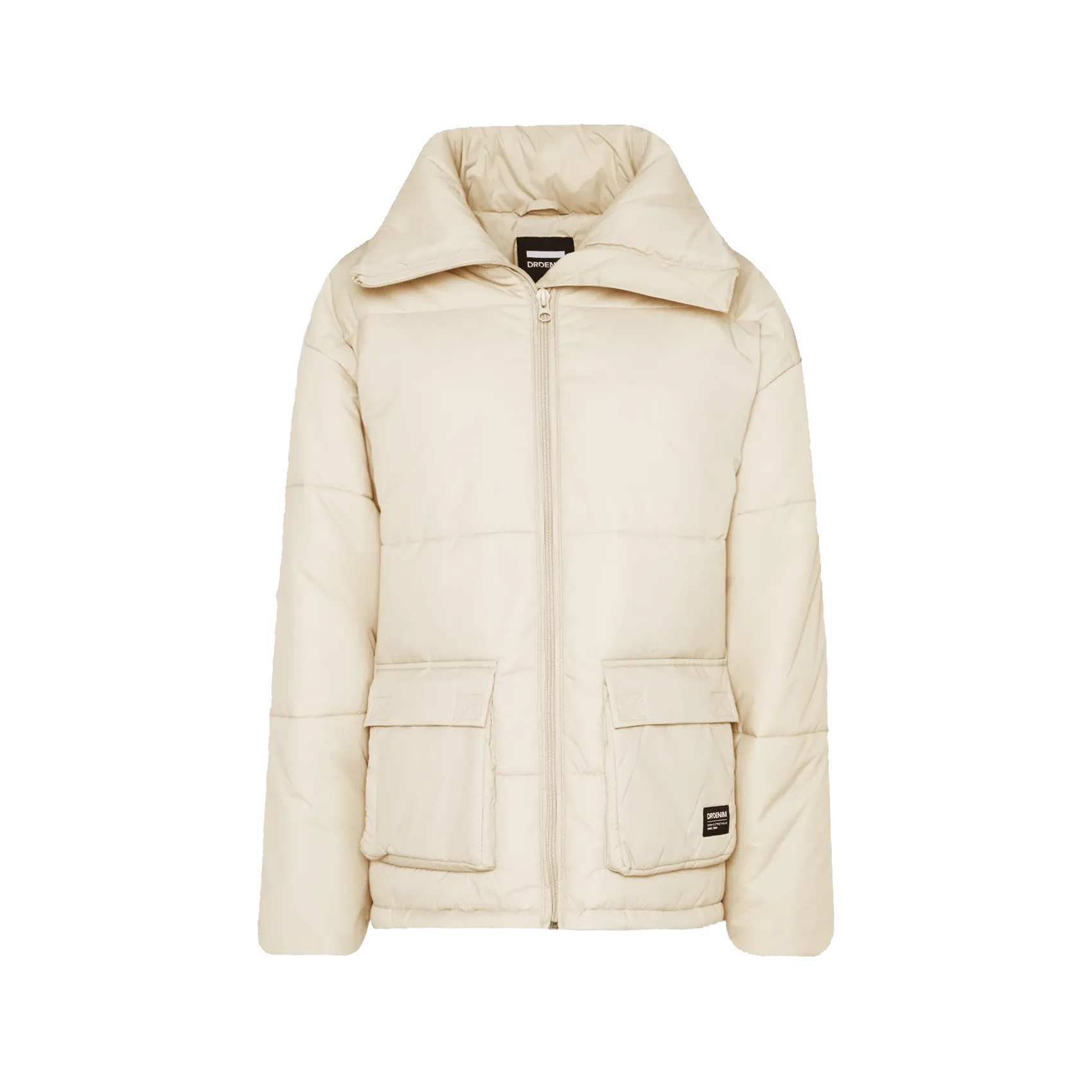 Whitney Puffer Jacket - Beige